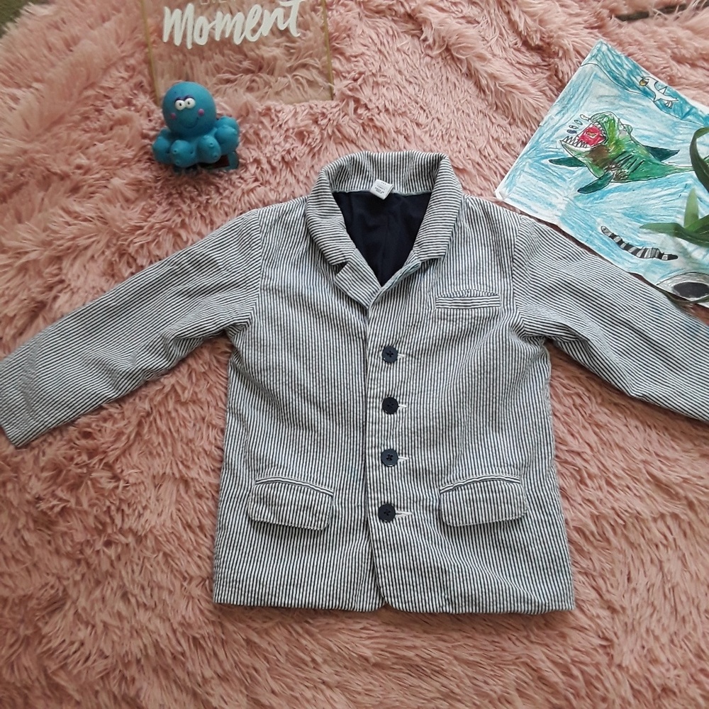 Gap Toddler stripe blazer sz 3